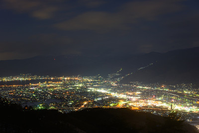 日本长野市须和市景
