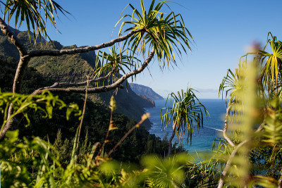 夏威夷考艾岛，纳帕利海岸