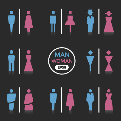 男女手势