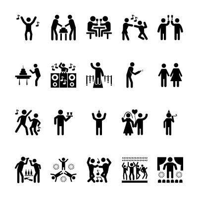 团队人类符号图标包