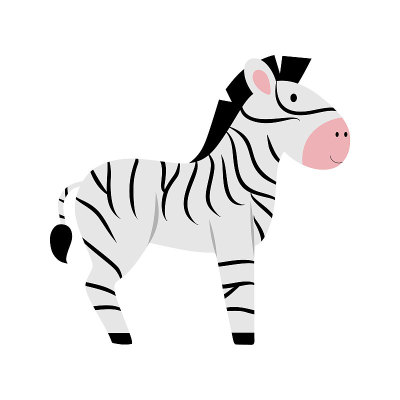 Cards with animals for children