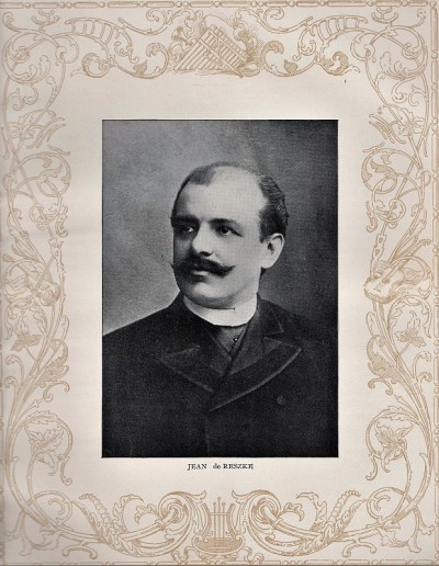 来自波兰的歌剧歌手Jean de Reszke