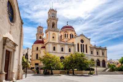 Agios Minas大教堂，赫拉克里翁，克里特岛，希腊