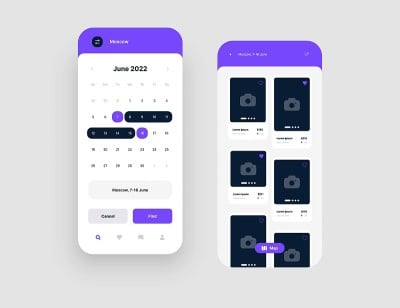 线框的屏幕。仪表板UI和UX工具包设计。