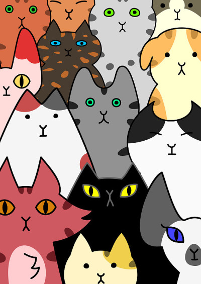 猫脸集合