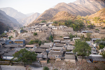 中国北京的古村落