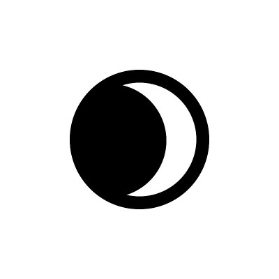 上季度月亮图标
