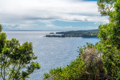 夏威夷毛伊岛海岸的俯瞰景色