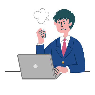 男学生表示愤怒