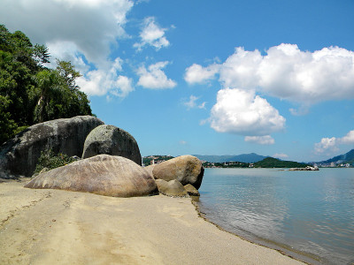 夏日沙滩
