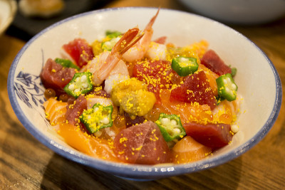 Chirashi寿司，日本料理