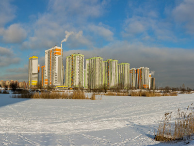 一个新的住宅区
