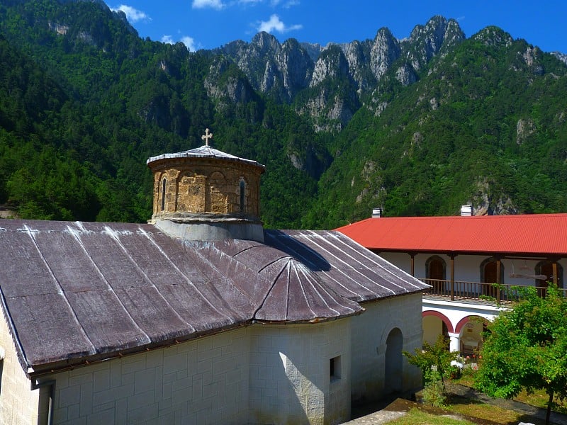 Stomiou修道院，伊庇鲁斯，希腊