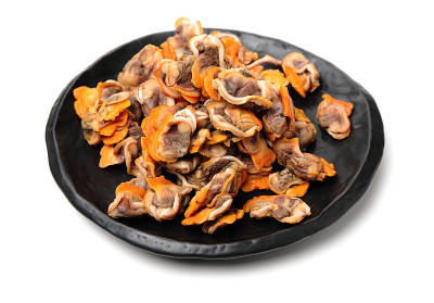 新鲜的煮蛤肉