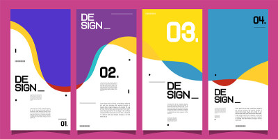Vector banner background and social media post des