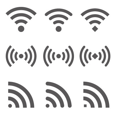 各种风格的Wifi图标