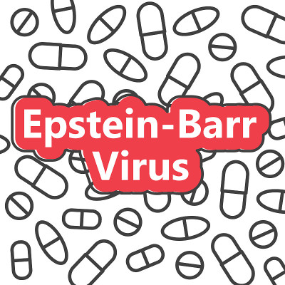 Epstein-Barr病毒写在医药药丸上