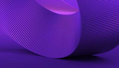 现代背景的抽象3D渲染