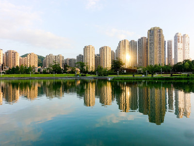 Meixi湖景观