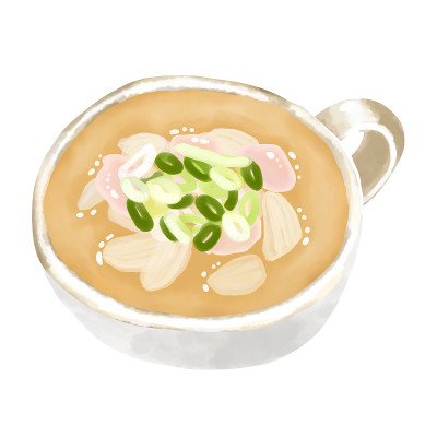 鸡汤里