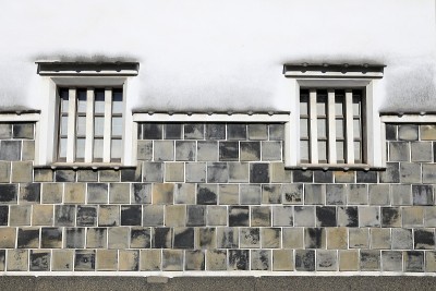 日本冈山仓城历史街区