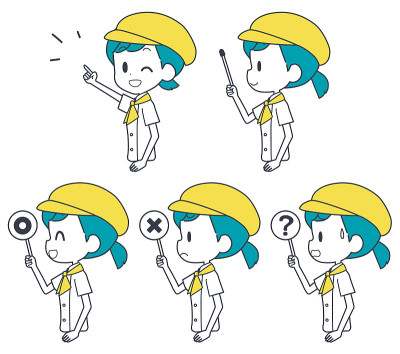 有指针的女糕点师等。