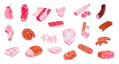 美食肉制品收藏
