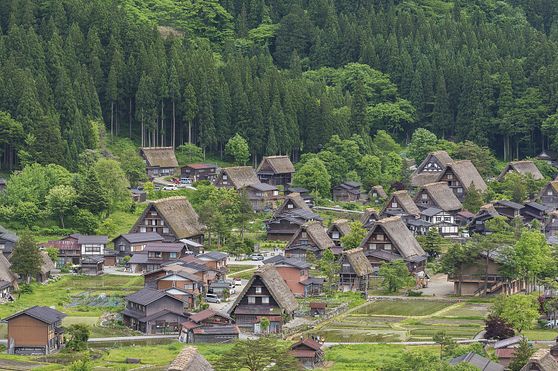 日本乡村田园风光