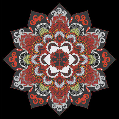 Mandala decorative pattern