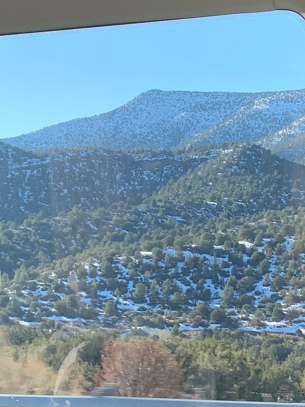 亚利桑那州凤凰城的雪山