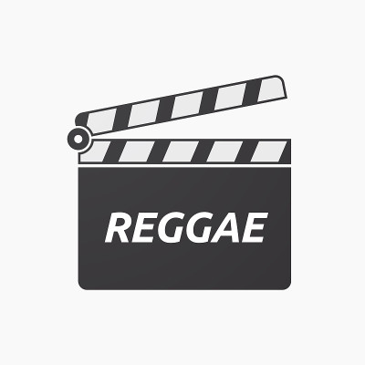 隔离拍板与文本REGGAE