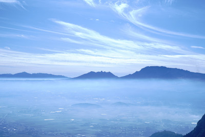 阿苏山美丽的风景