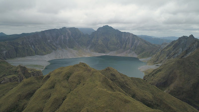Pinatubo火山口湖，菲律宾，吕宋岛