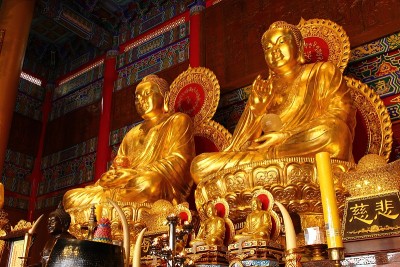 泰国曼谷的寺庙和寺庙