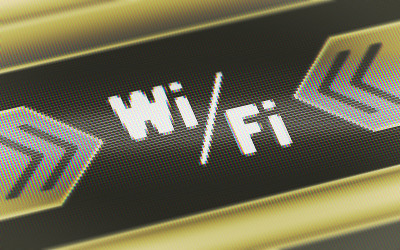 屏幕上的Wi-Fi图标