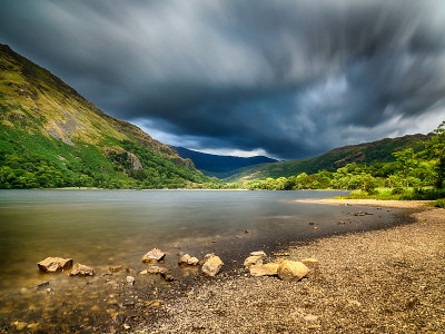 Llyn Gwynant, Bedgellert，斯诺登尼亚，英国威尔士