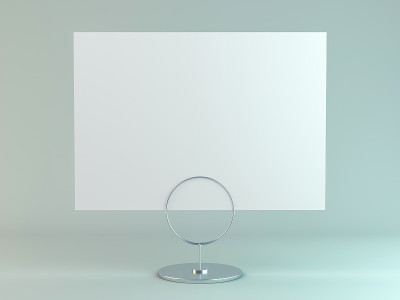 用白纸做小册子。模型3 d。