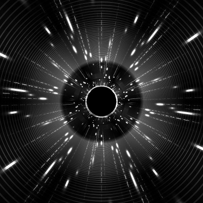 CD封面设计。摘要数字矩阵背景