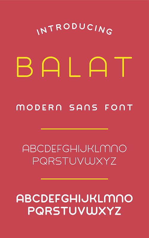 Font Sans Skin（薄而粗）