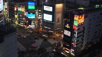 涩谷的夜晚