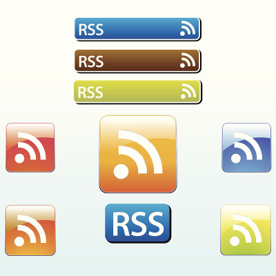 光滑的RSS图标