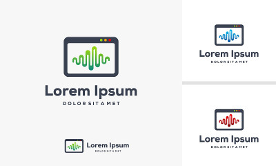 Health Website logo designs Concept, Medical logo 