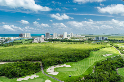 鸟瞰图当然在Cancún