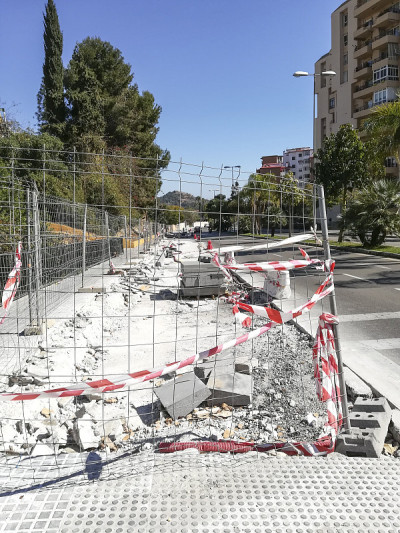 城市核心区道路和人行道养护工程