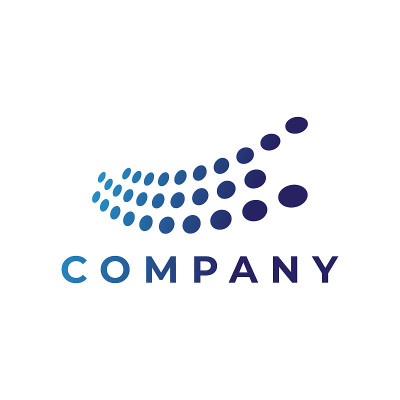 抽象点科技logo设计