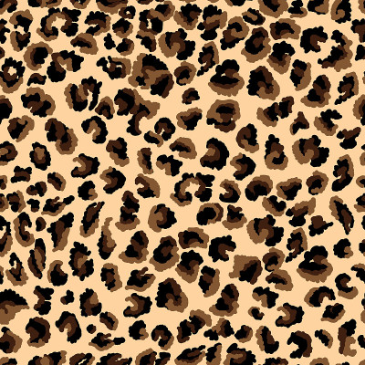 Abstract leopard skin print. Seamless pattern of a