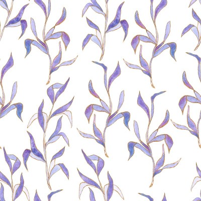 一种水彩画，一根接一根的细枝排成条状