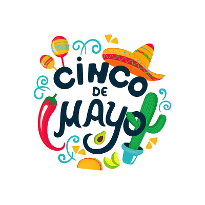 Cinco de Mayo. Festive poster to the Mexican natio