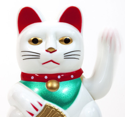 挥舞着幸运猫
