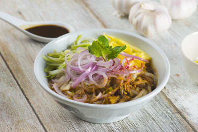 阿萨姆叻沙槟城食物